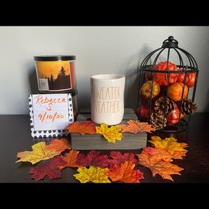 Rae Dunn Sweater Weather Candle